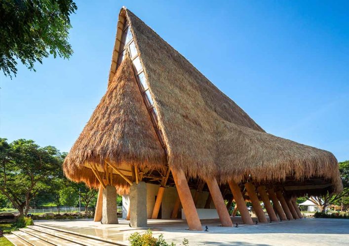 Sangay Architects Offers Bamboo A Poor Mans Timber For Royalty