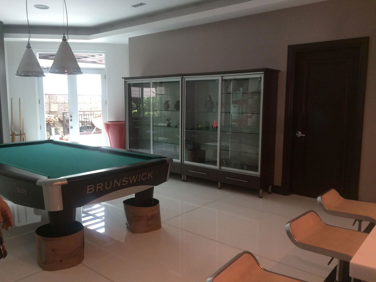 Pool room before | Courtesy of CRL Designs