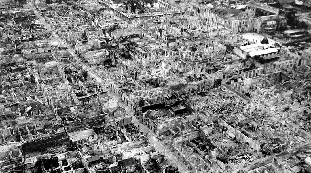 Manila Walled City Destruction May 1945 40