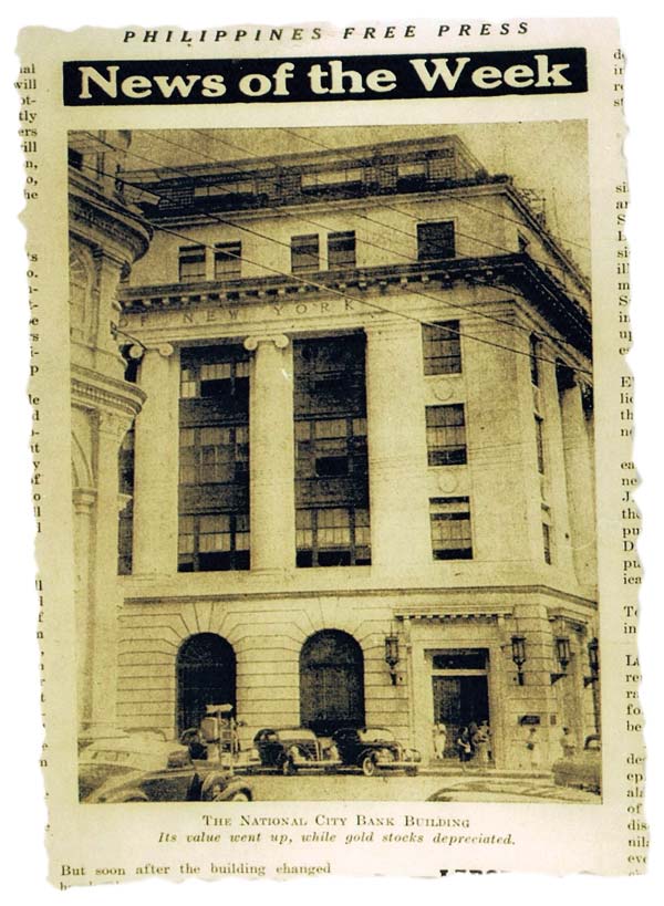 Juan Luna Building restoration by Augusto Villalon: 1924 newspaper clipping