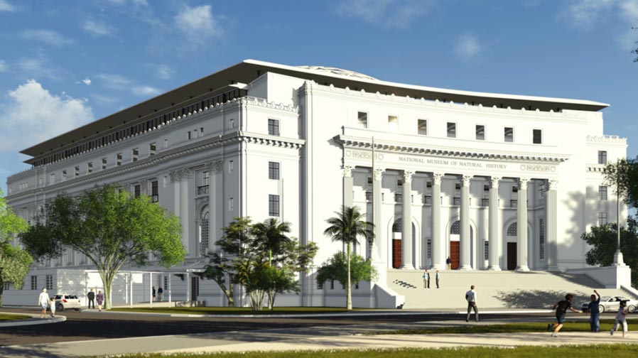 National Museum of Natural History exterior render