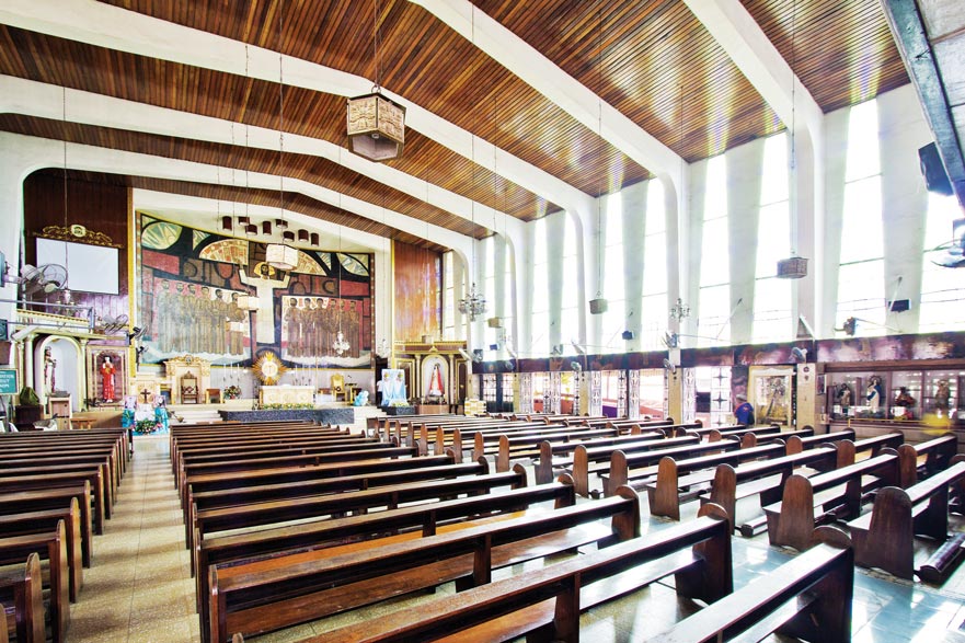 Basilan Cathedral nave