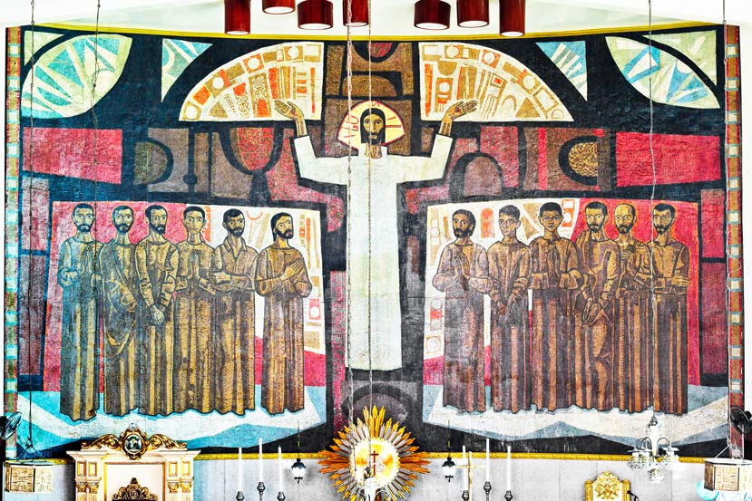 Basilan cathedral retablo