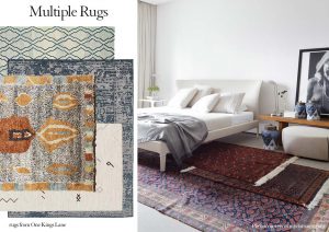 rug layering, carpet layering,