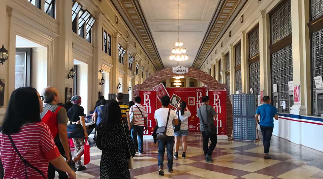 In celebration of the NHM, the Philippine Postal Corporation (PHLPOST) organized a guided tour at the Manila Central Post Office in conjunction with the postal heritage exhibit 