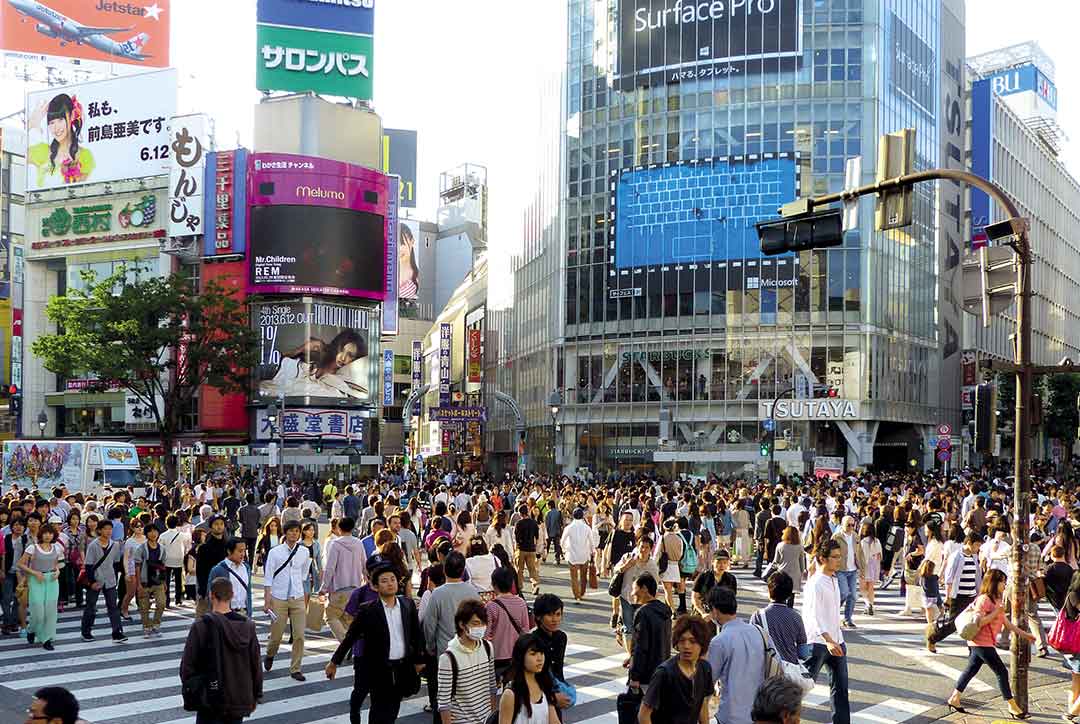 jed gomez on placemaking - Shibuya crossing, Tokyo, Japan