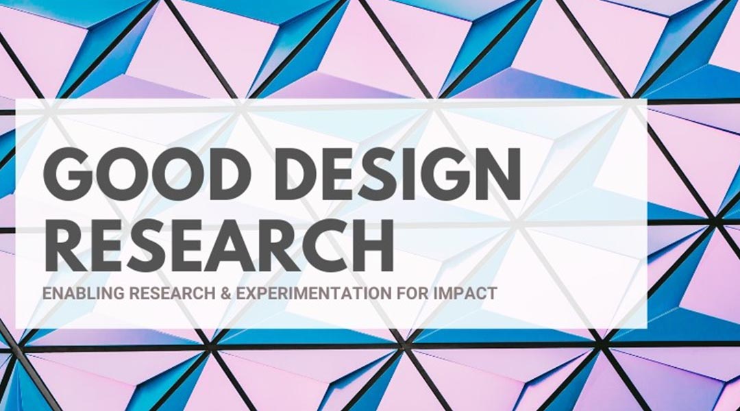 BluPrint Good Design Research Dsg