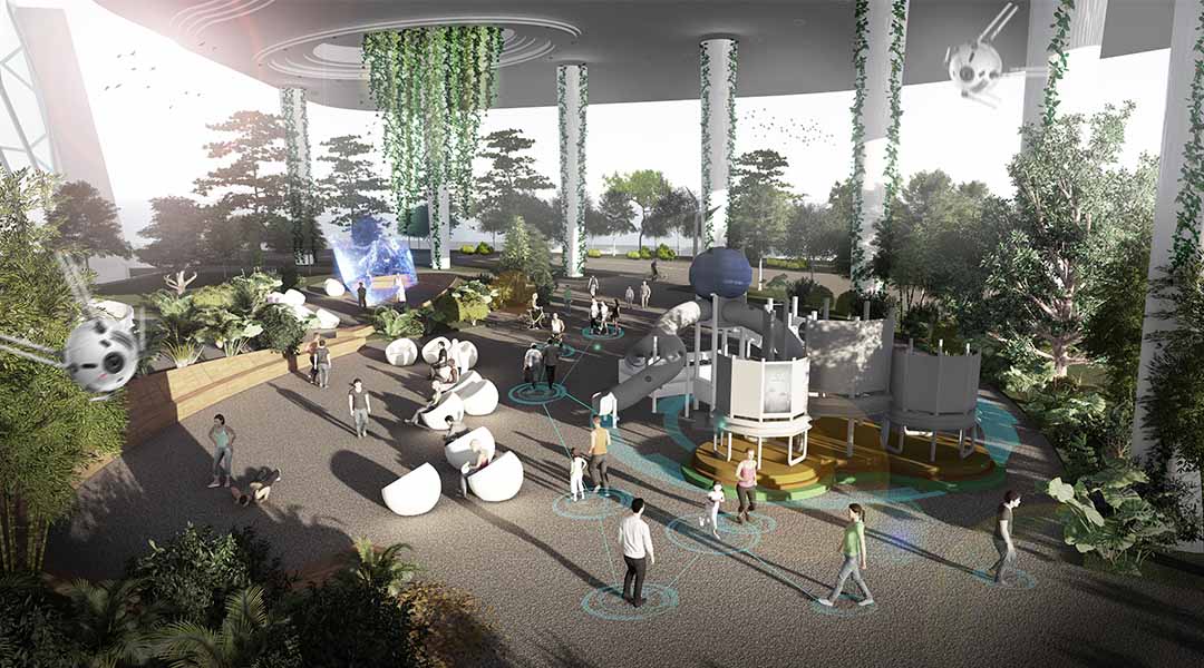 Urban Rainforest by AIDEA, Blueprints for 2050 - AIDEA Jojo Tolentino manifesto
