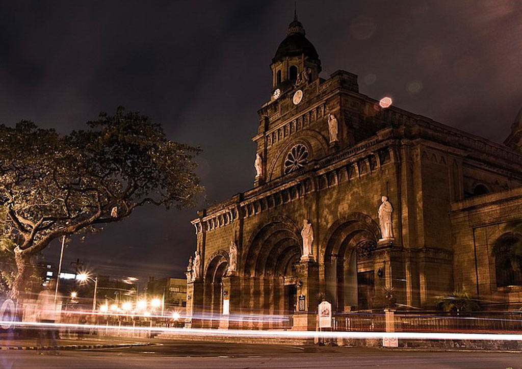 Manila Cathedral Facade