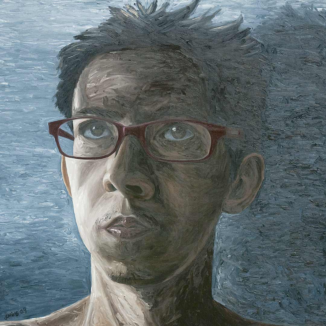 BluPrint Art Artist Self-portrait