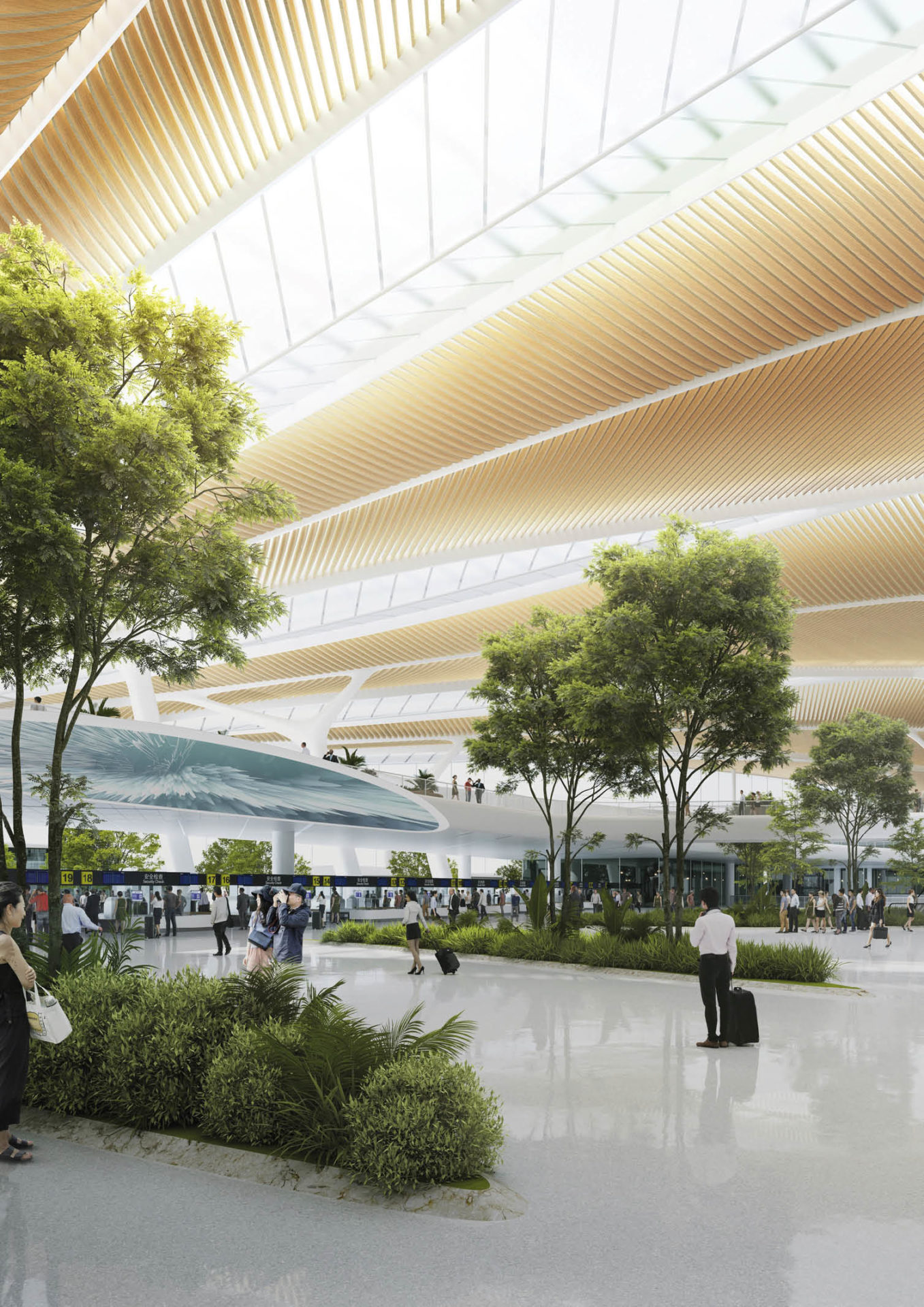 MAD Architects Reveals Changchun Airport’s Design - BluPrint