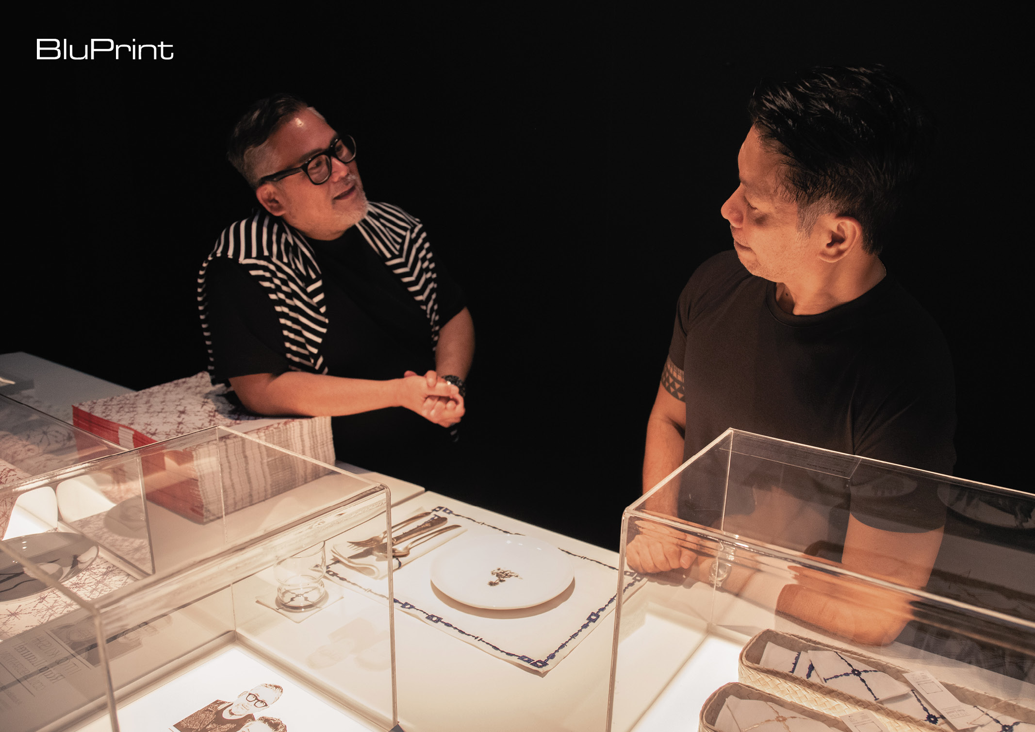 rajo laurel and ito kish discussing their home collection