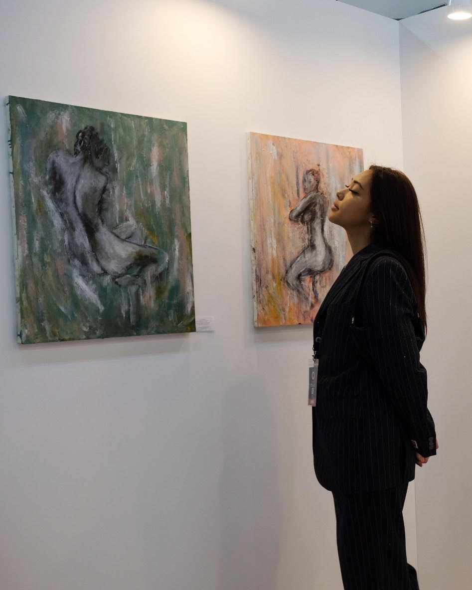 Kim Cruz at Tokyo Tower Art Fair