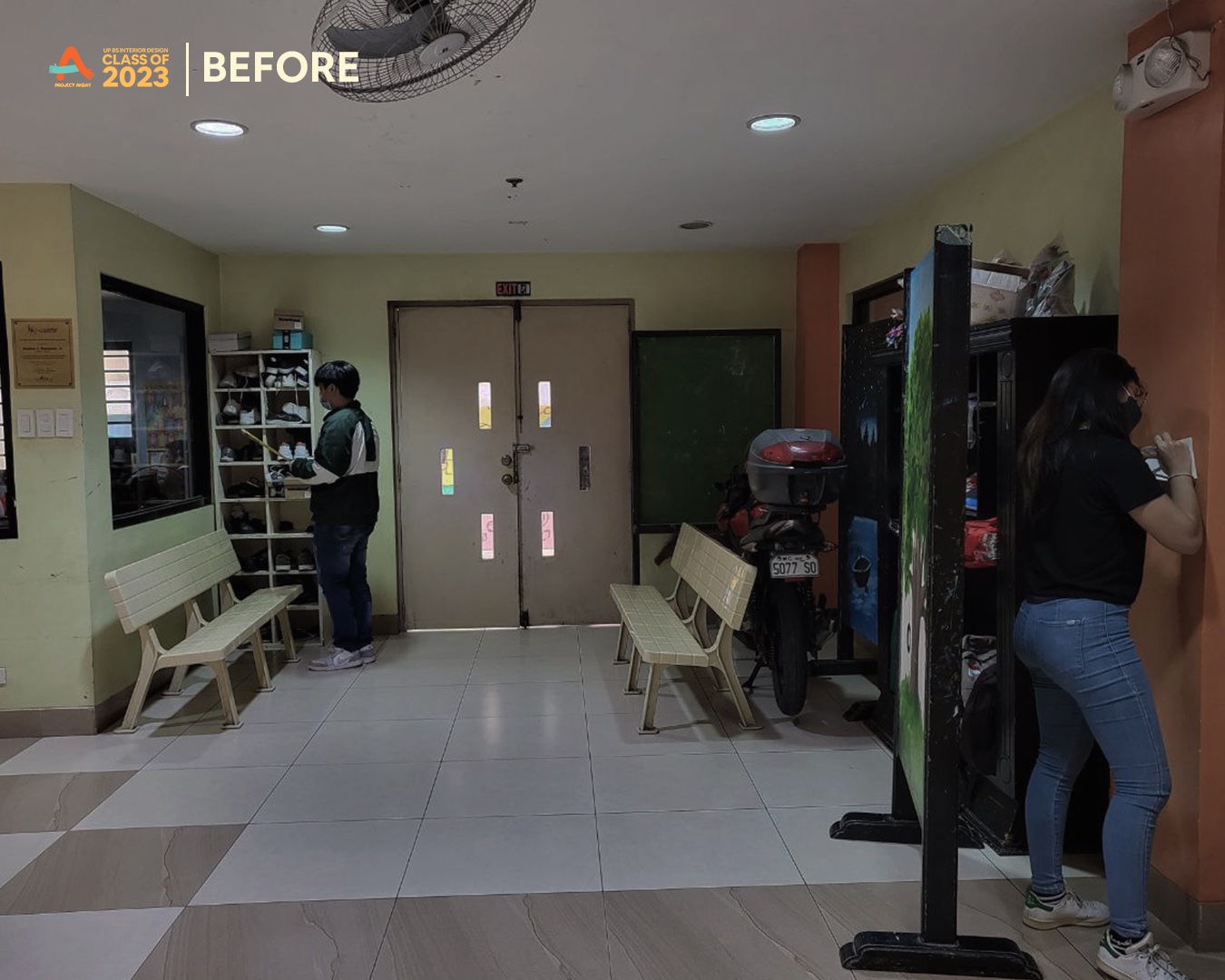 “Project Akbay” of UPD Interior Design Students Activity Area