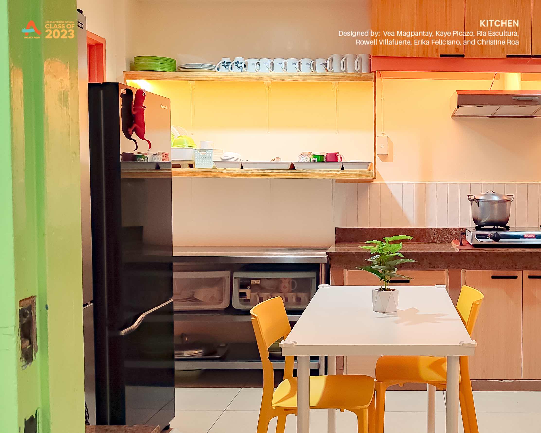 “Project Akbay” of UPD Interior Design Students Kitchen