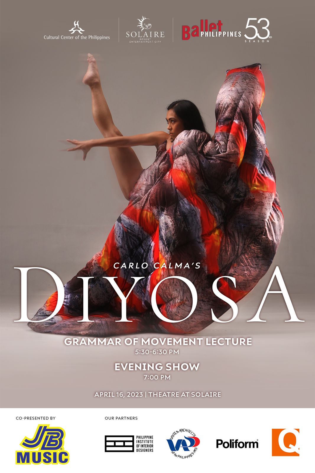 Grammar of Movement by Carlo Calma and evening show of Diyosa Ballet Manila Interior Design Summit 2023
