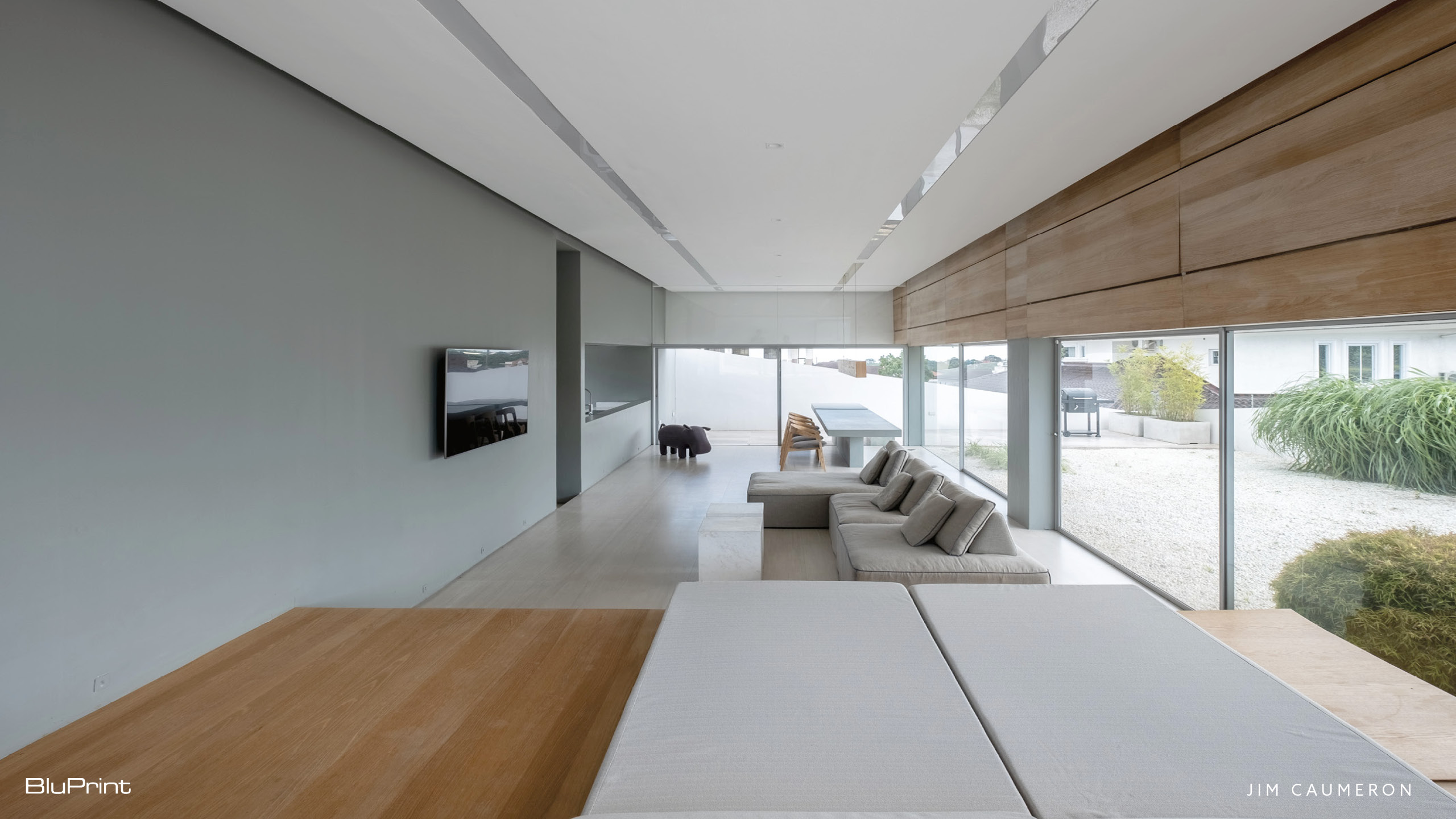Panorama House Interior by Jim Caumeron minimalism
