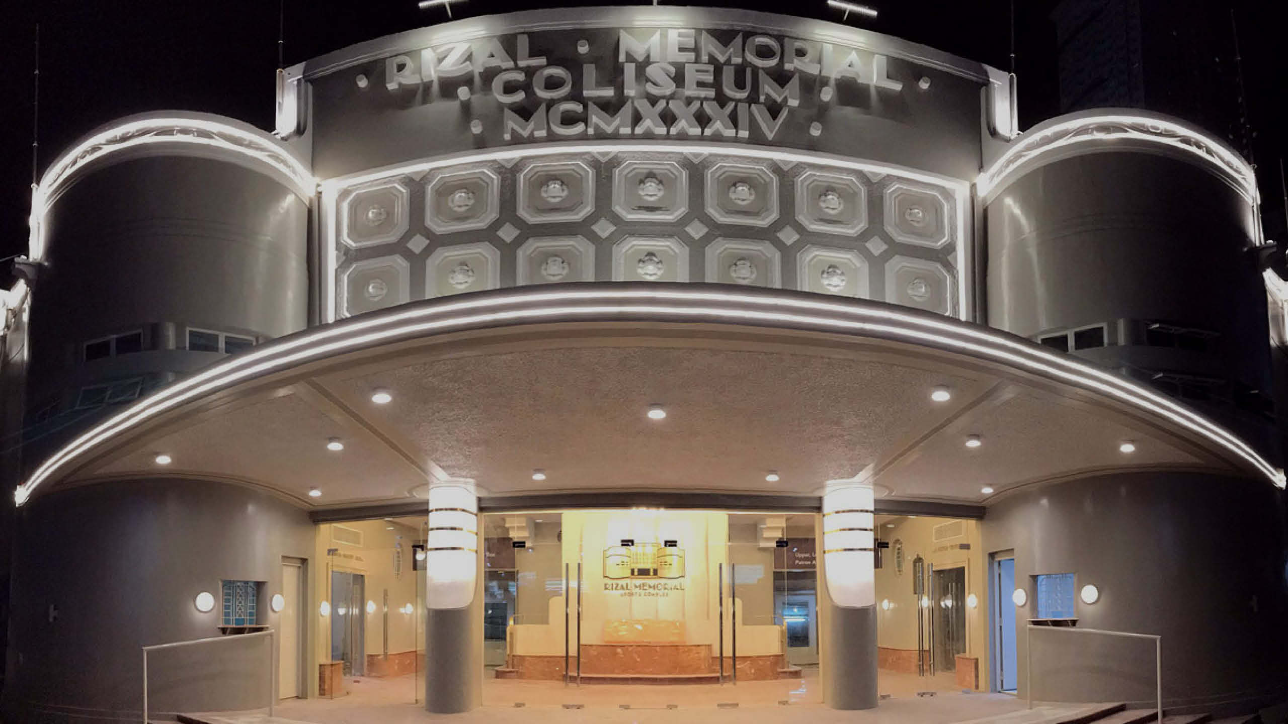 The Rizal Memorial Coliseum restored by arch. Gerard Lico. Image by Edgar Alan Zeta-Yap