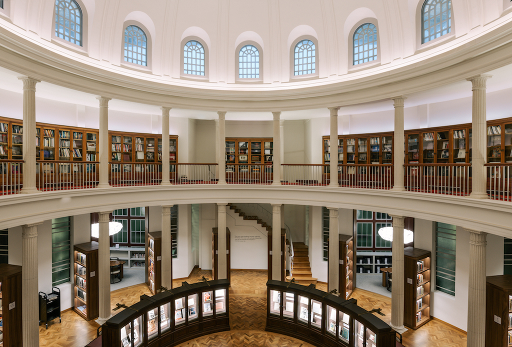 The Rotunda Library and Archives at National Gallery Singapore 