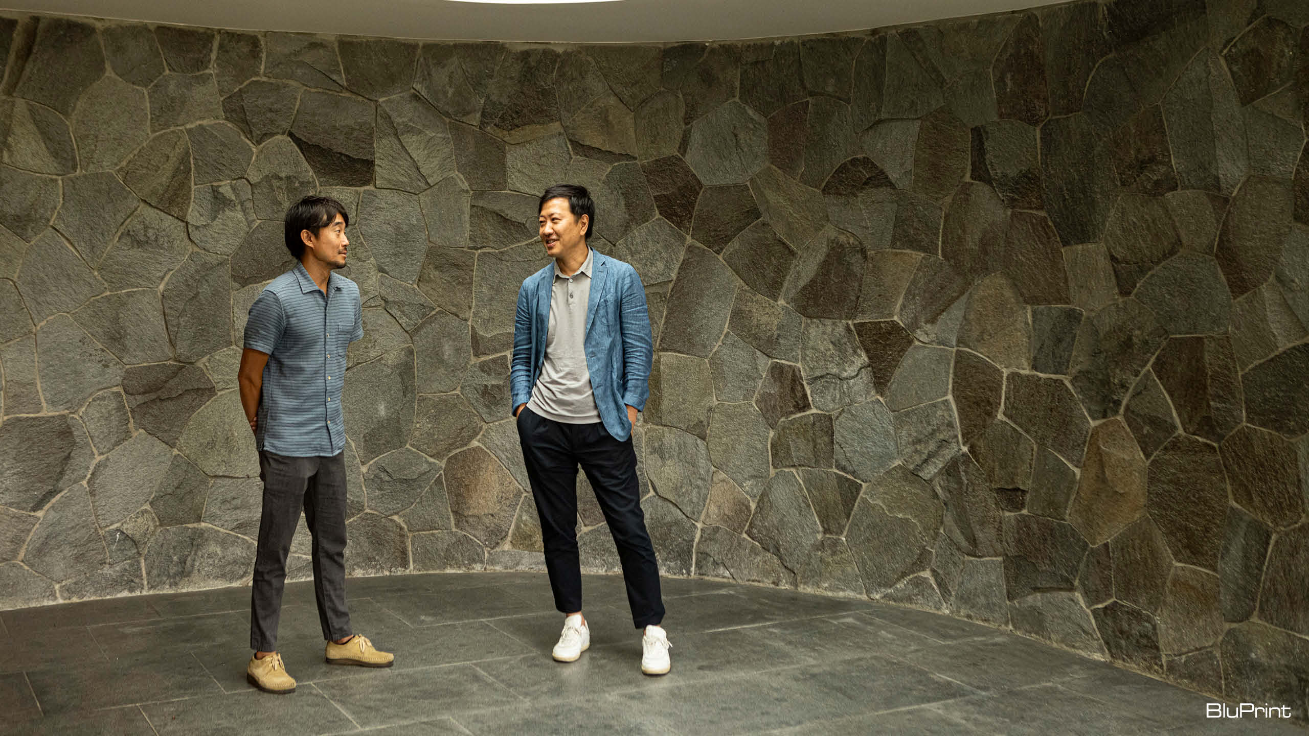 Photo of Architect Hiroshi Nakamura and Kohei Omori
