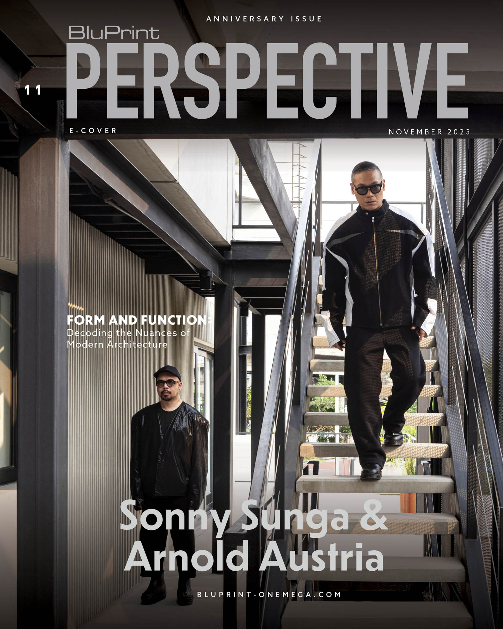 BluPrint Perspective November Cover with Arnold Austria and Sonny Sunga