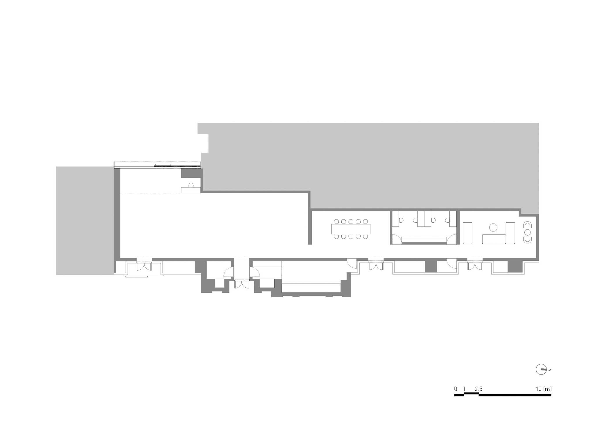 Ota Fine Arts gallery floor plan