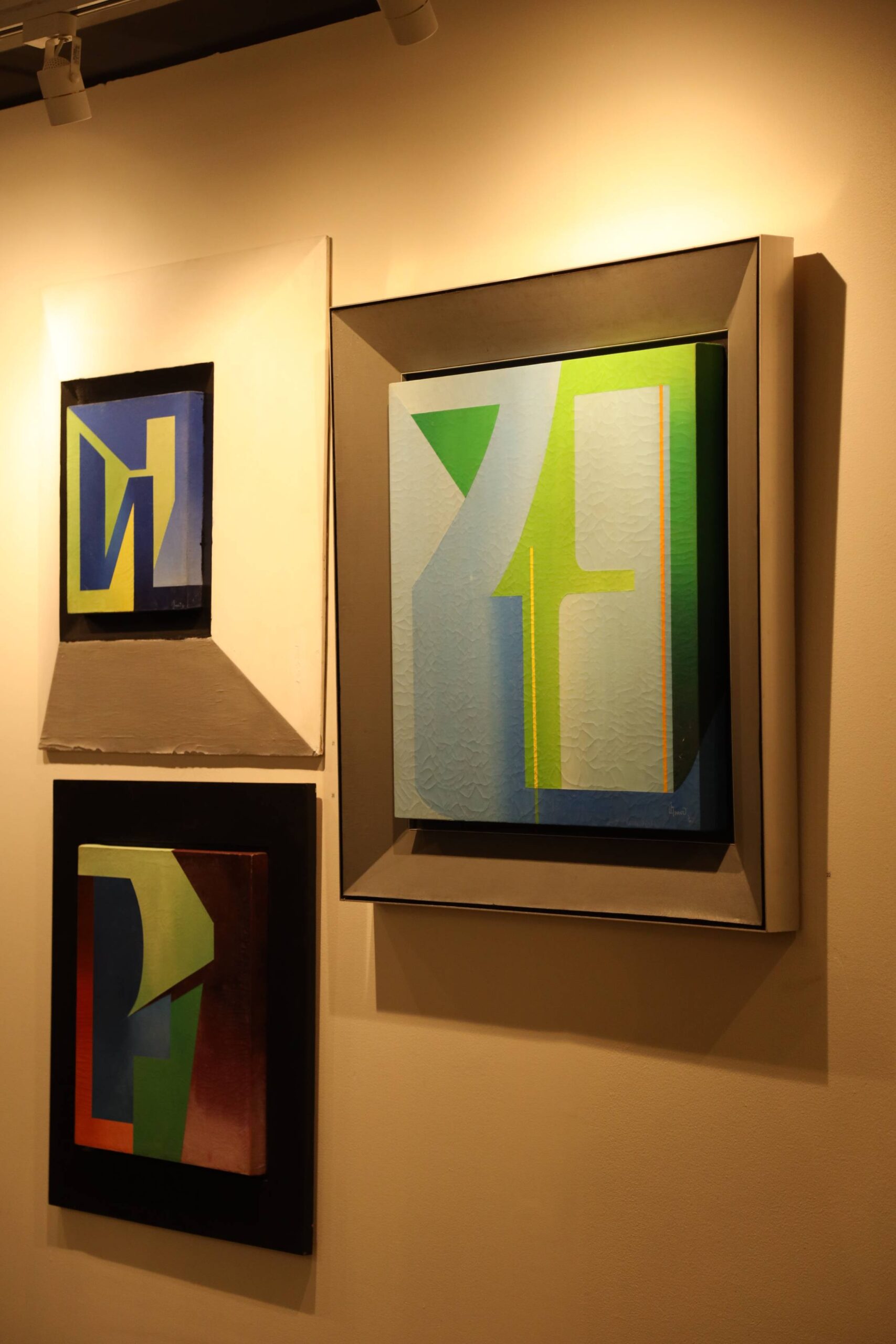 Paintings for the Pambabae: Exploring Abstraction exhibit at Art Fair 2024.