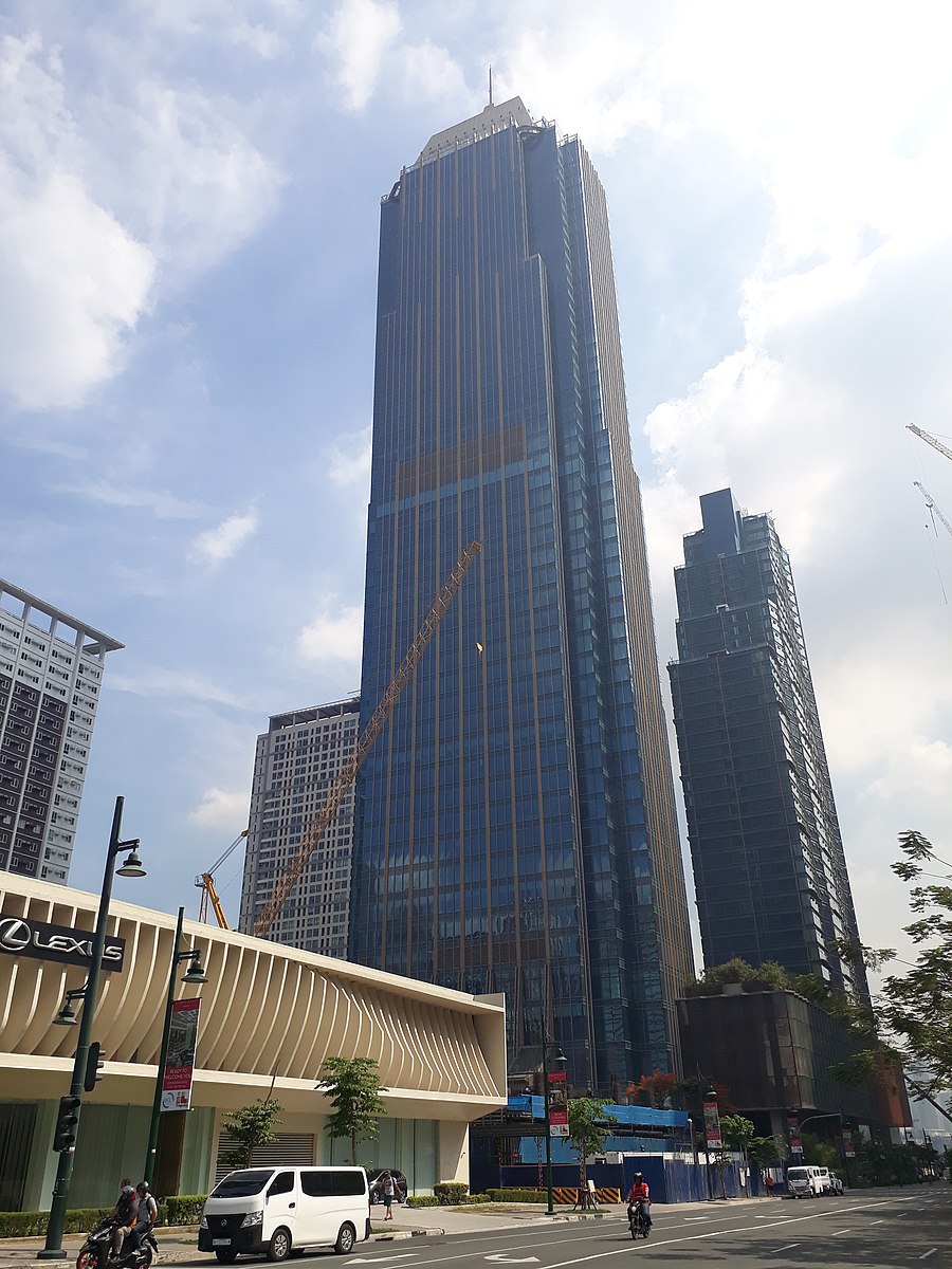 Metrobank Center Skyscraper in Philippines