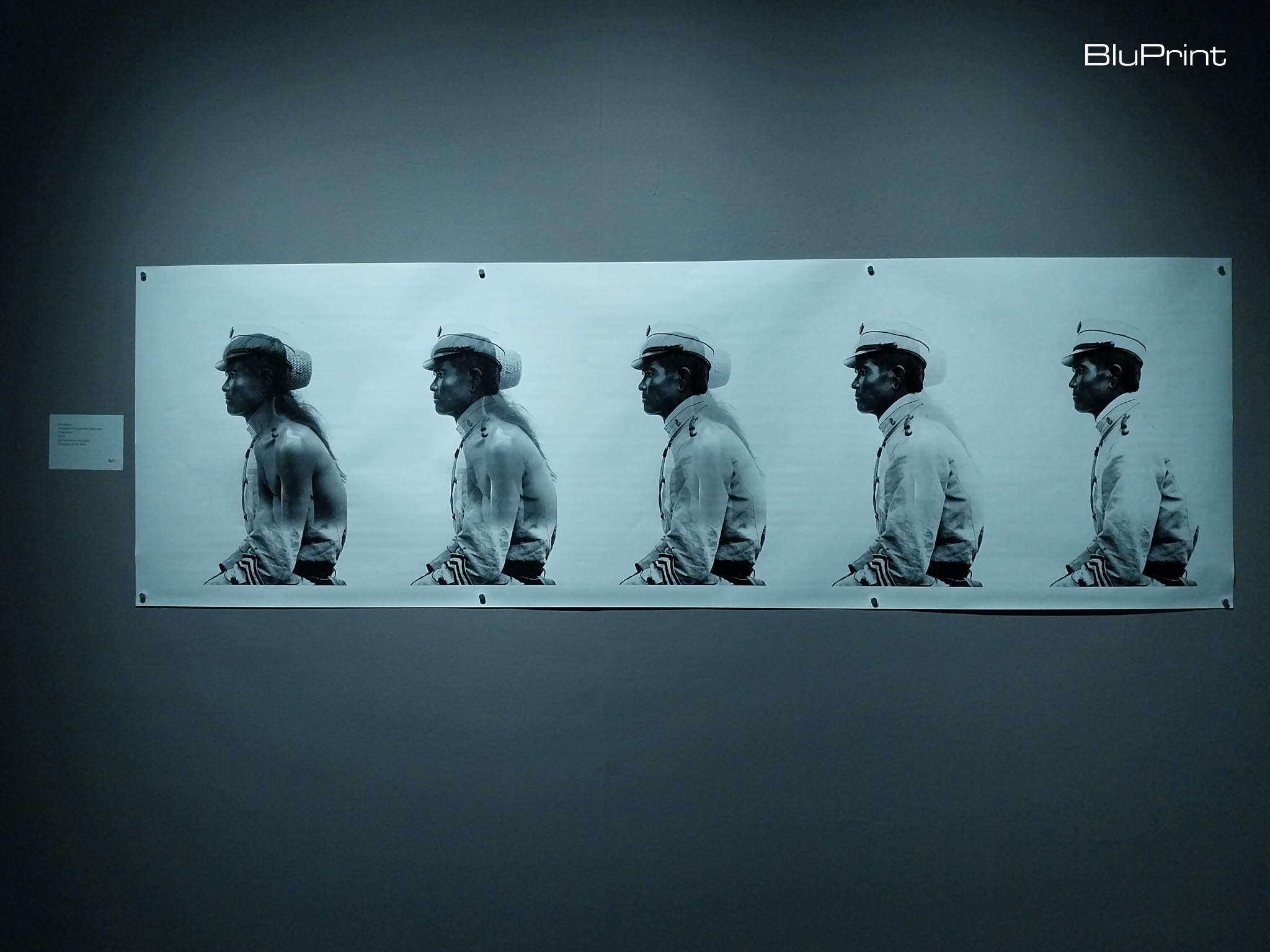 Image of Kiri Dalena's "Sequence" at the "Snare for Birds" exhibit in Ateneo Art Gallery. Photo by Patricia F. Yap.