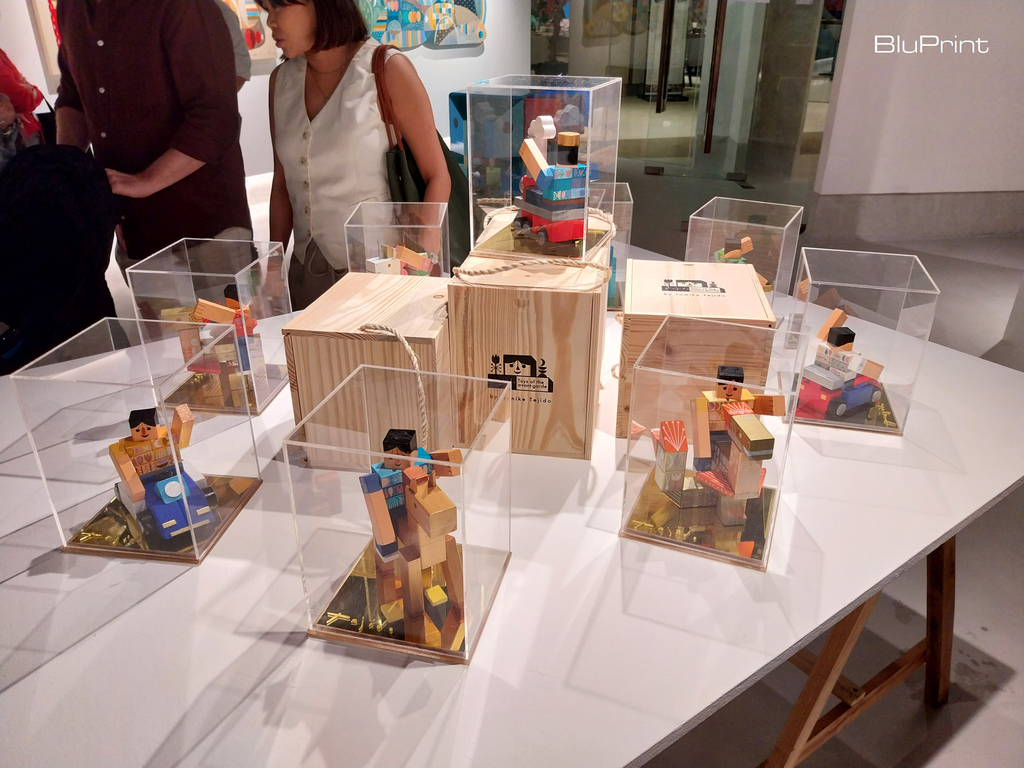 "Toys of the Abstract" from Jomike Tejido's exhibit. Photo by Elle Yap.