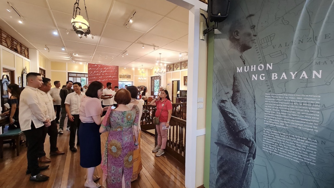 The inaugural opening of Dr. Pio Valenzuela's bahay na bato, now a musuem.