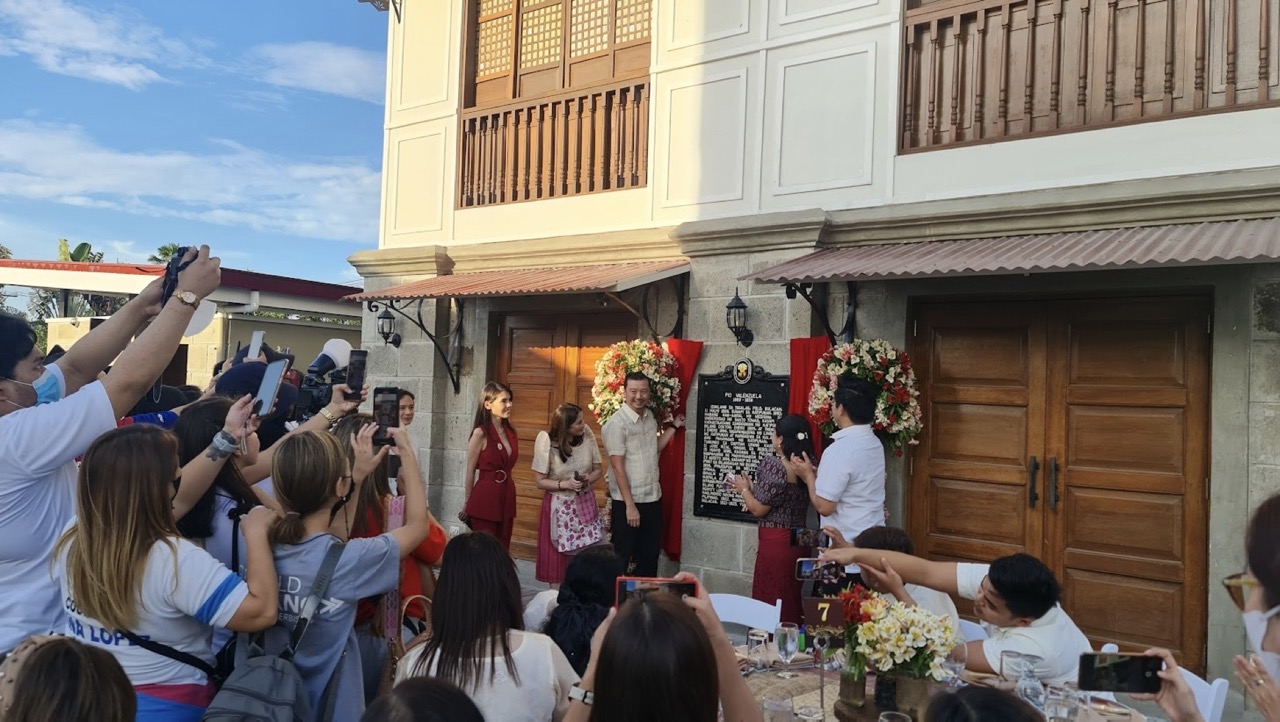 The inaugural opening of Dr. Pio Valenzuela's bahay na bato, now a musuem.