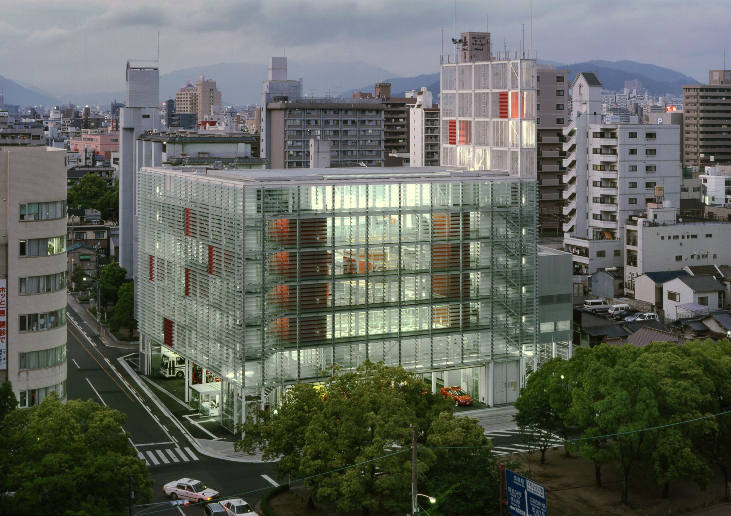 Riken Yamamoto's Hiroshima Nishi Firestation.