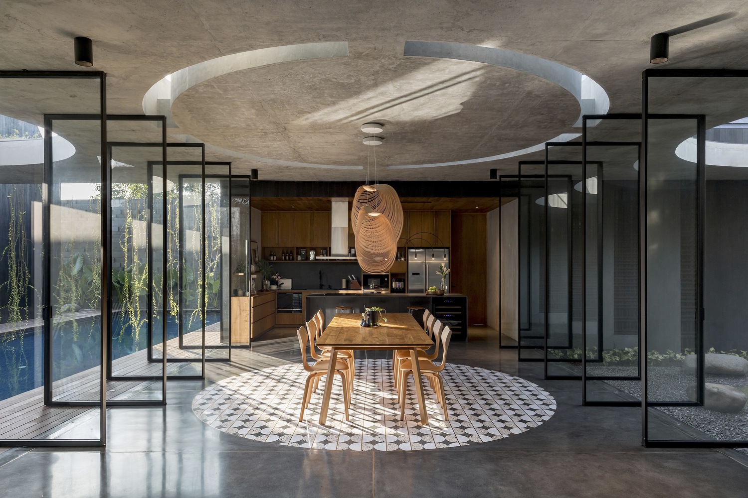 The dining area for Halo House. Photo by Andreaswidi.