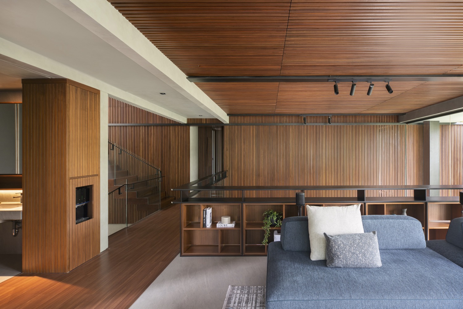 A room in the ID House. Photos by Wahana Architects.