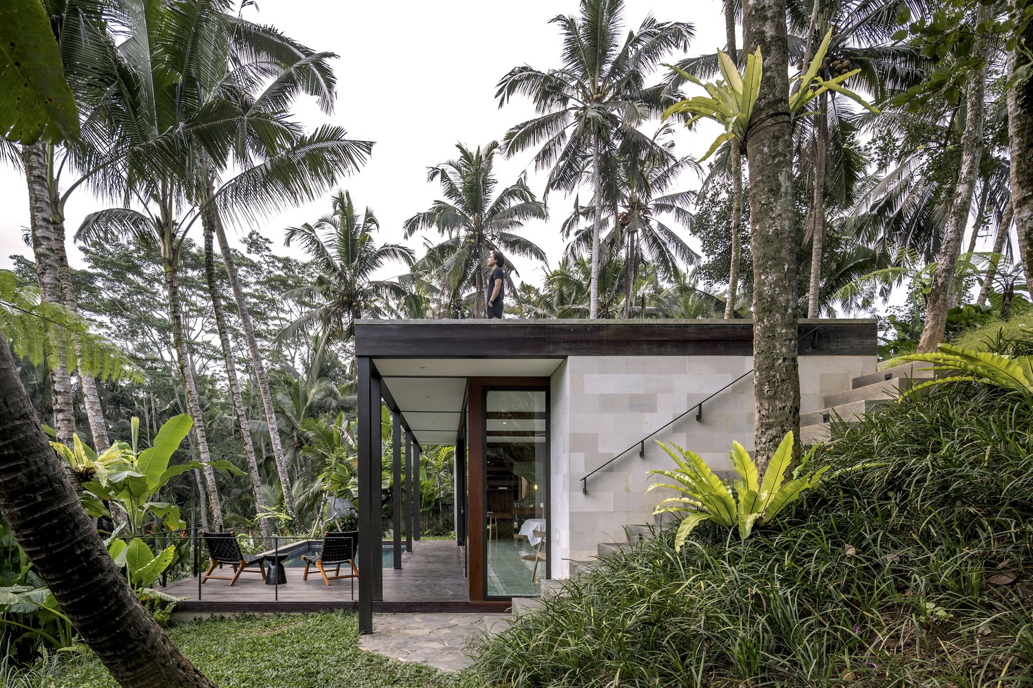 The Bungalow portion of Le Kawan House. Photo by Indra Wiras.