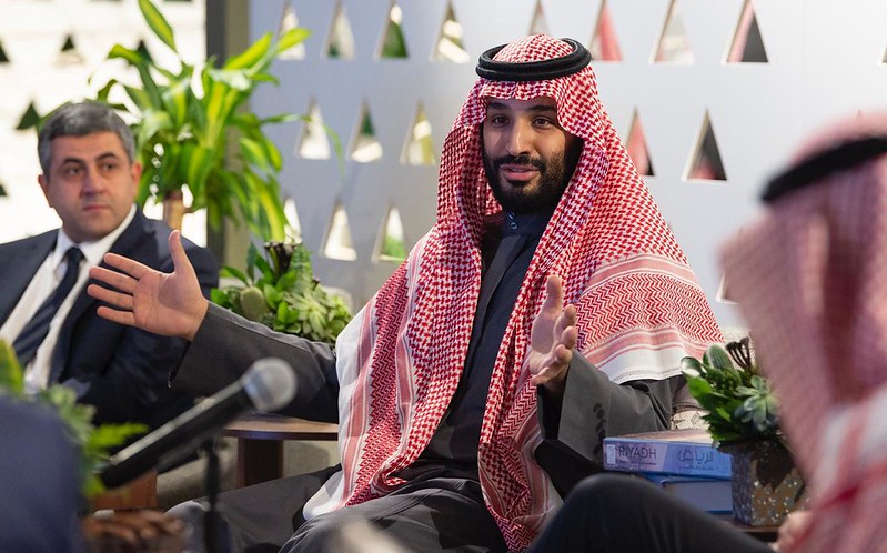 Saudi Arabia's Crown Prince Mohammed bin Salman during a workshop about the tourism sector. Photo by UN Tourism. Source: Flickr.