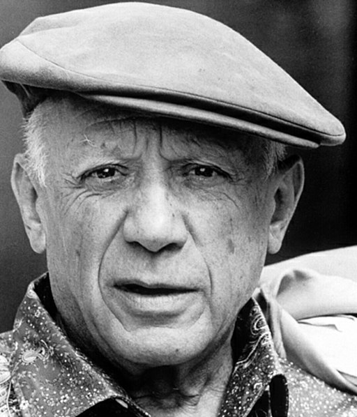 A picture of Pablo Picasso. Photo from Argentina. Source: Wikimedia Commons.