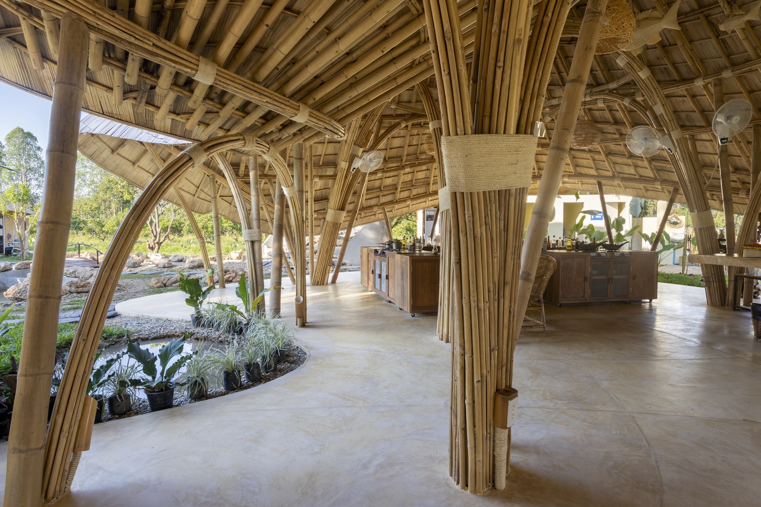 The Bull Cooking School interior. Photo from Chiangmai Life Architects.