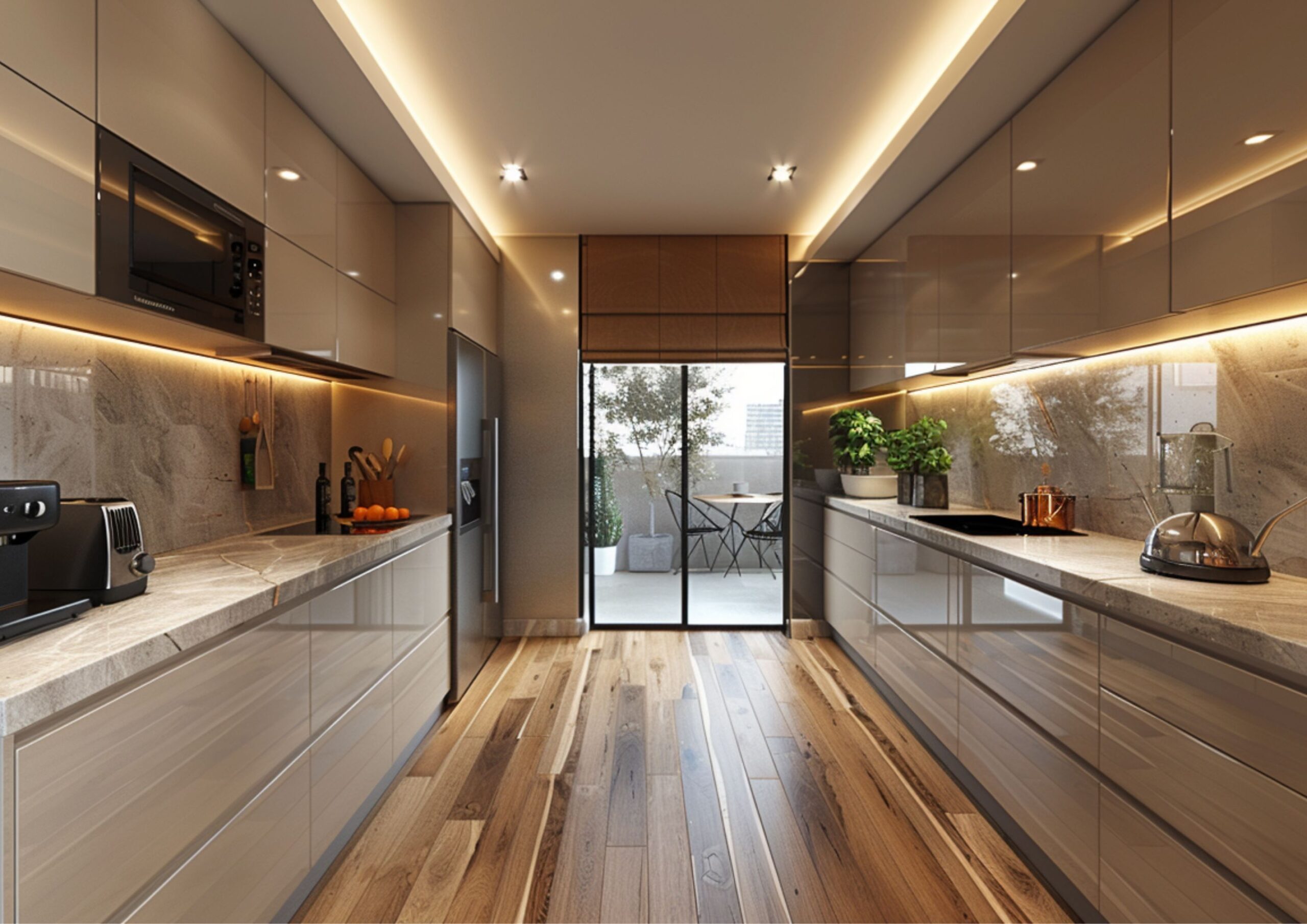 Galley Kitchens: Making the Most of Every Inch.