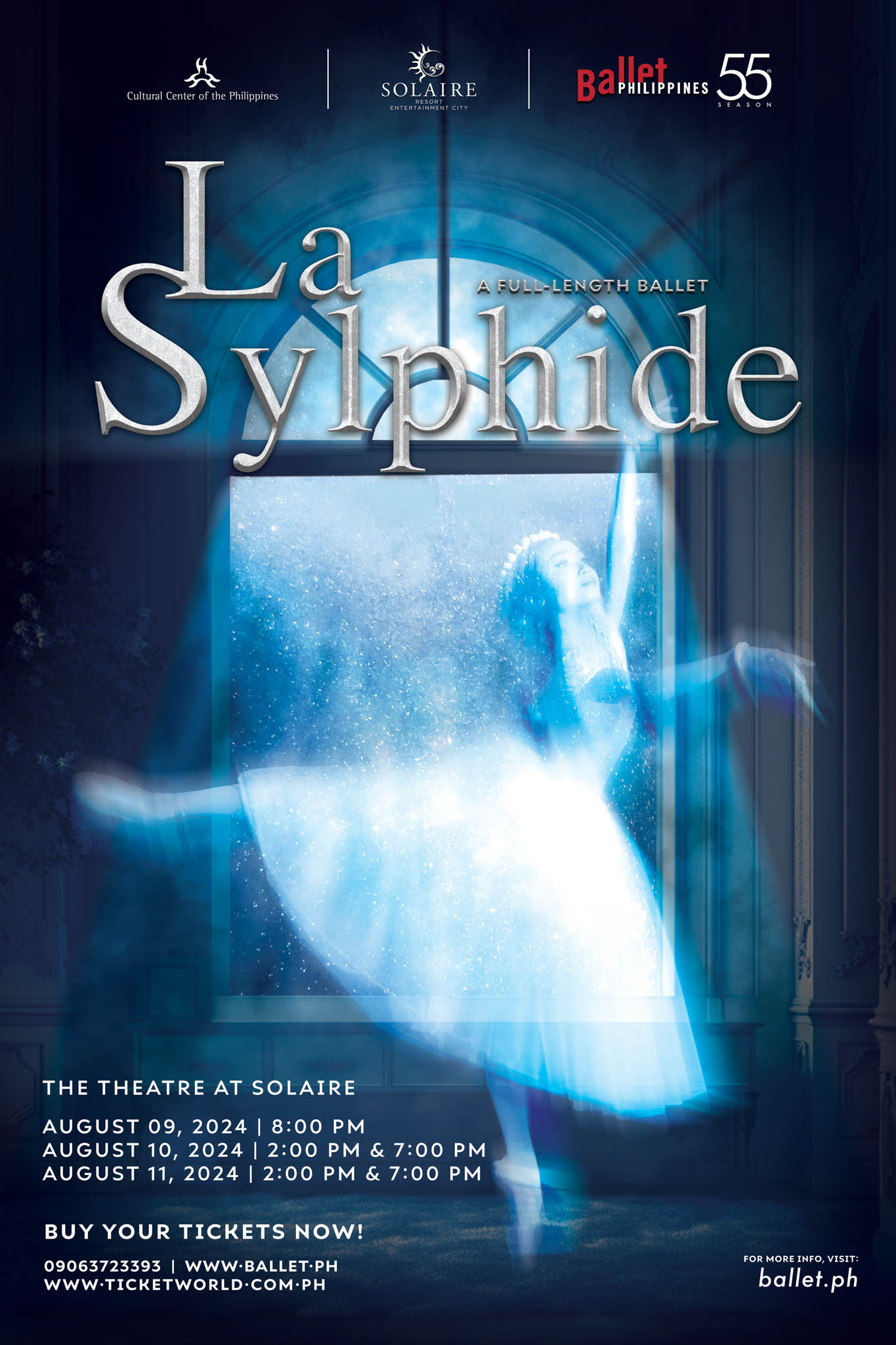 Ballet Philippines La Sylphide poster