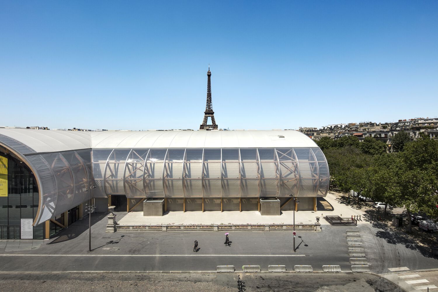 Grand Palais Éphémère for the Paris Olympics. Photo by Patrick Tourneboeuf.