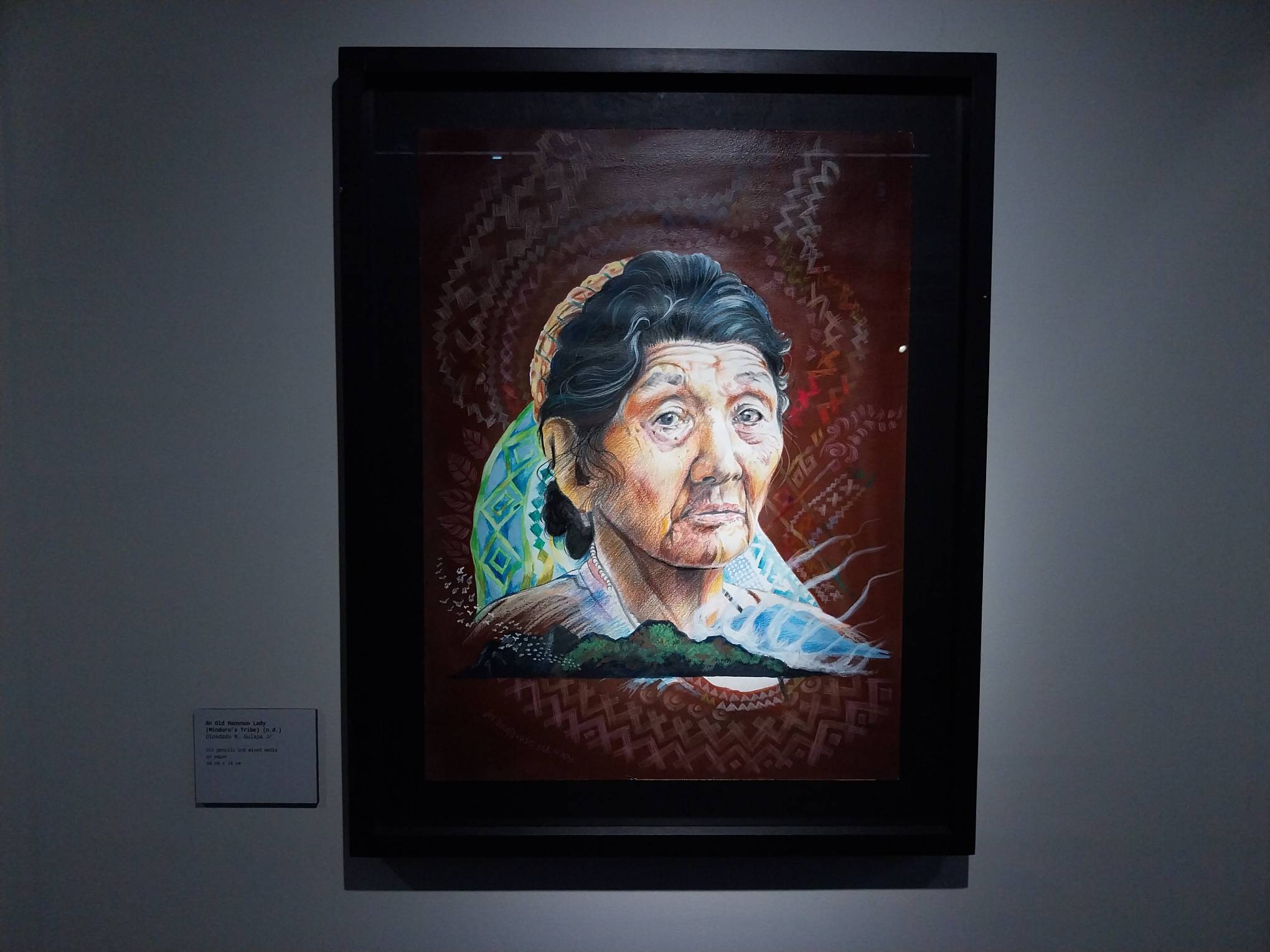 "An Old Hanunuo Lady" by Diosdado R. Gulapa, Jr.