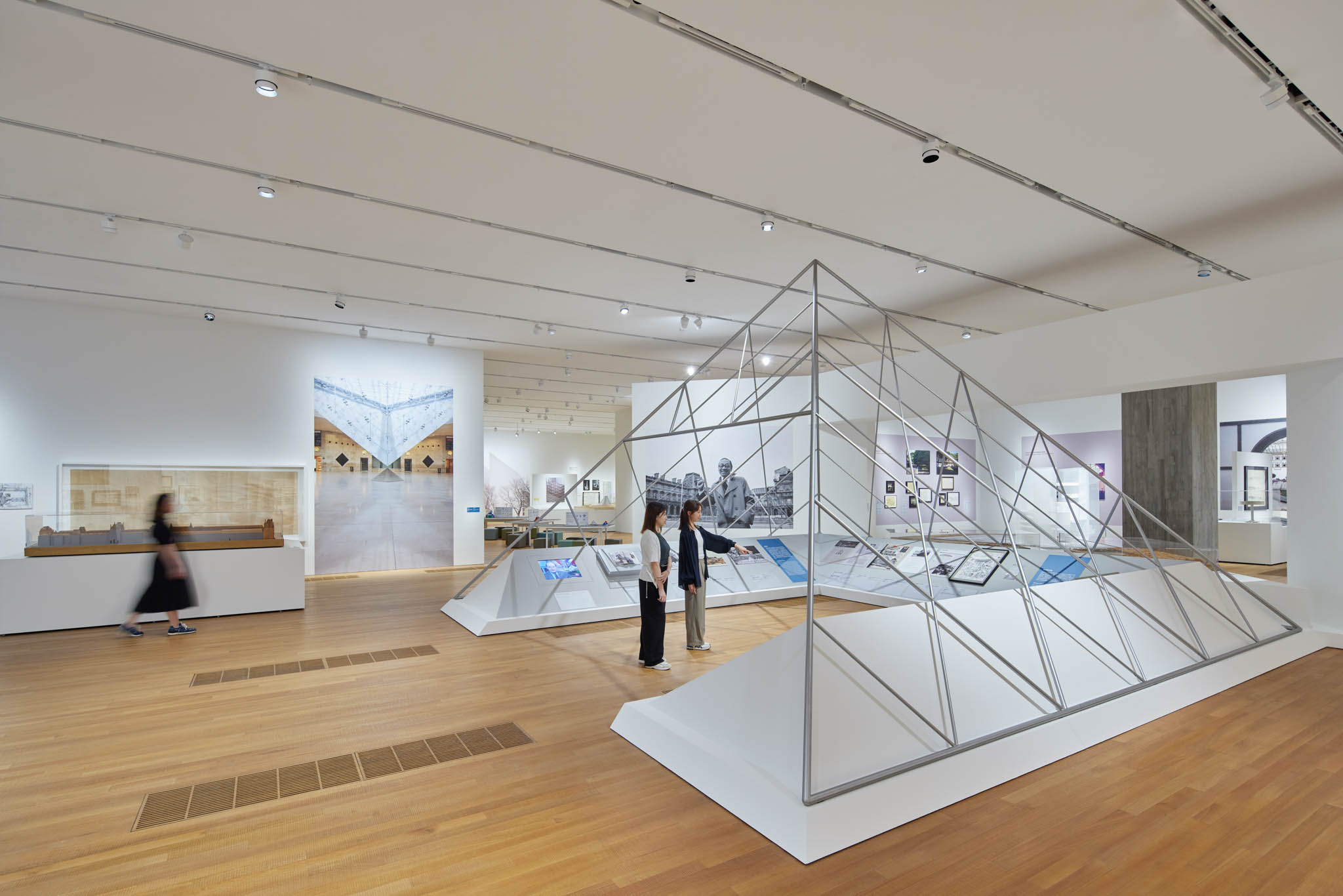 Installation view of I. M. Pei: Life Is Architecture, 2024| Photo: Lok Cheng.