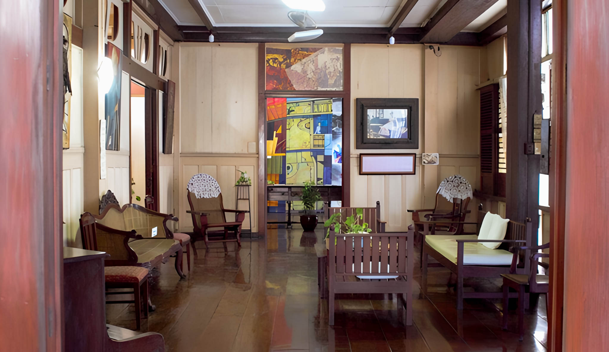 Living room at the Bahay Nakpil-Bautista.