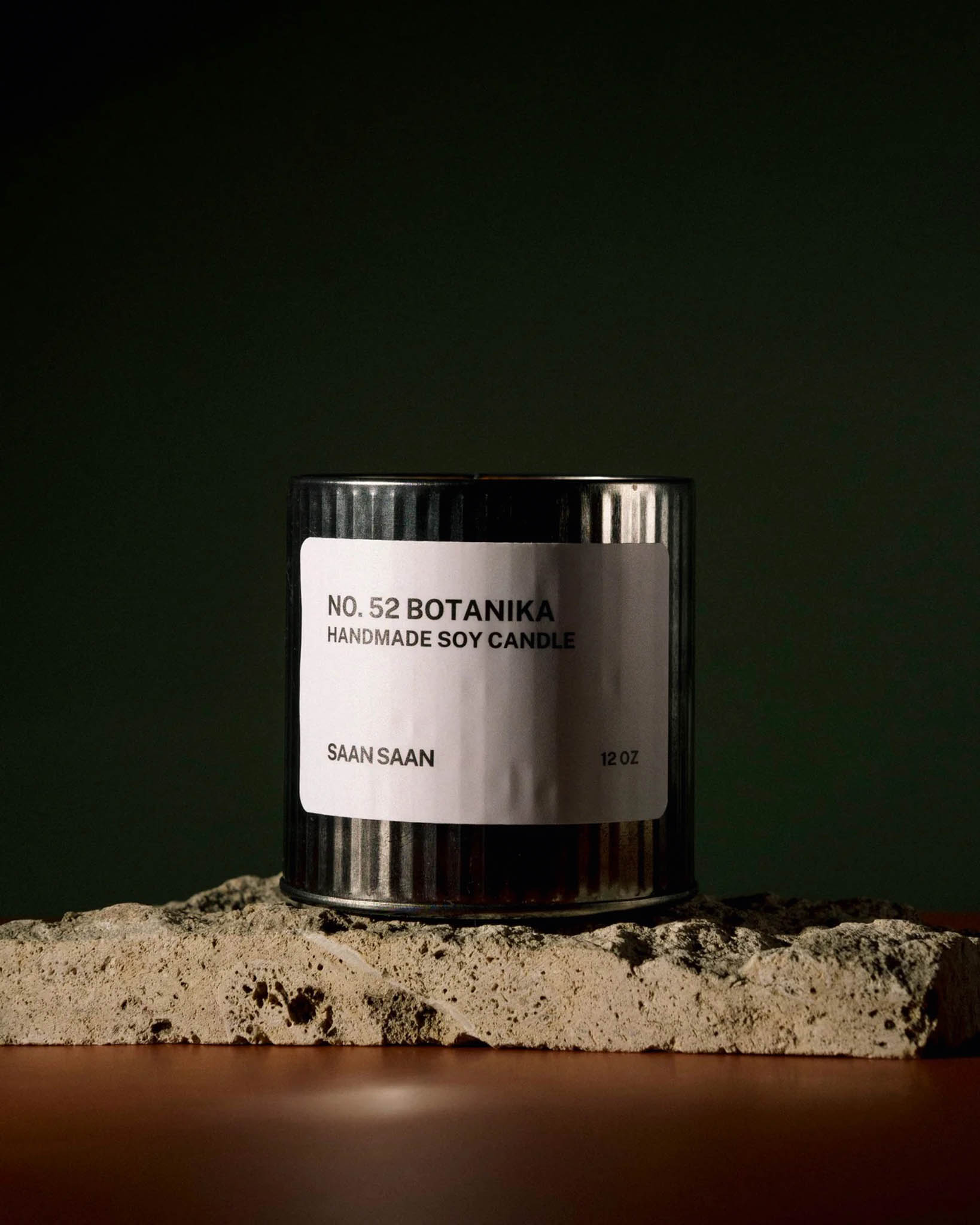 No.52 Botanika Candle by Saan Saan, photo courtesy of Mark Zavalla.