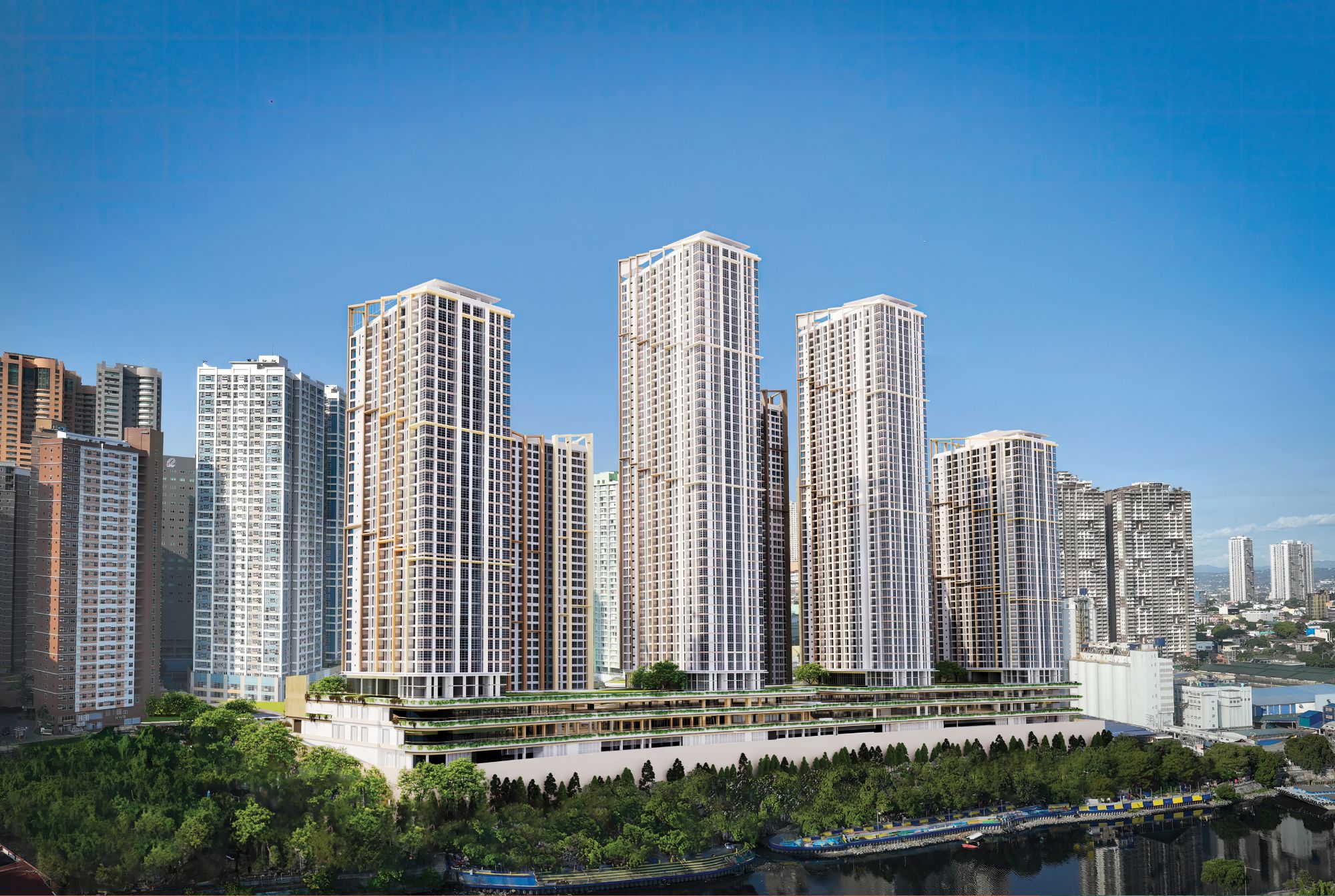 The Observatory Ushers in a New Age of Japanese-Inspired Urban Living. The Observatory’s strategic location grants residents seamless access to Metro Manila’s major business districts and key destinations (Artist's Perspective).