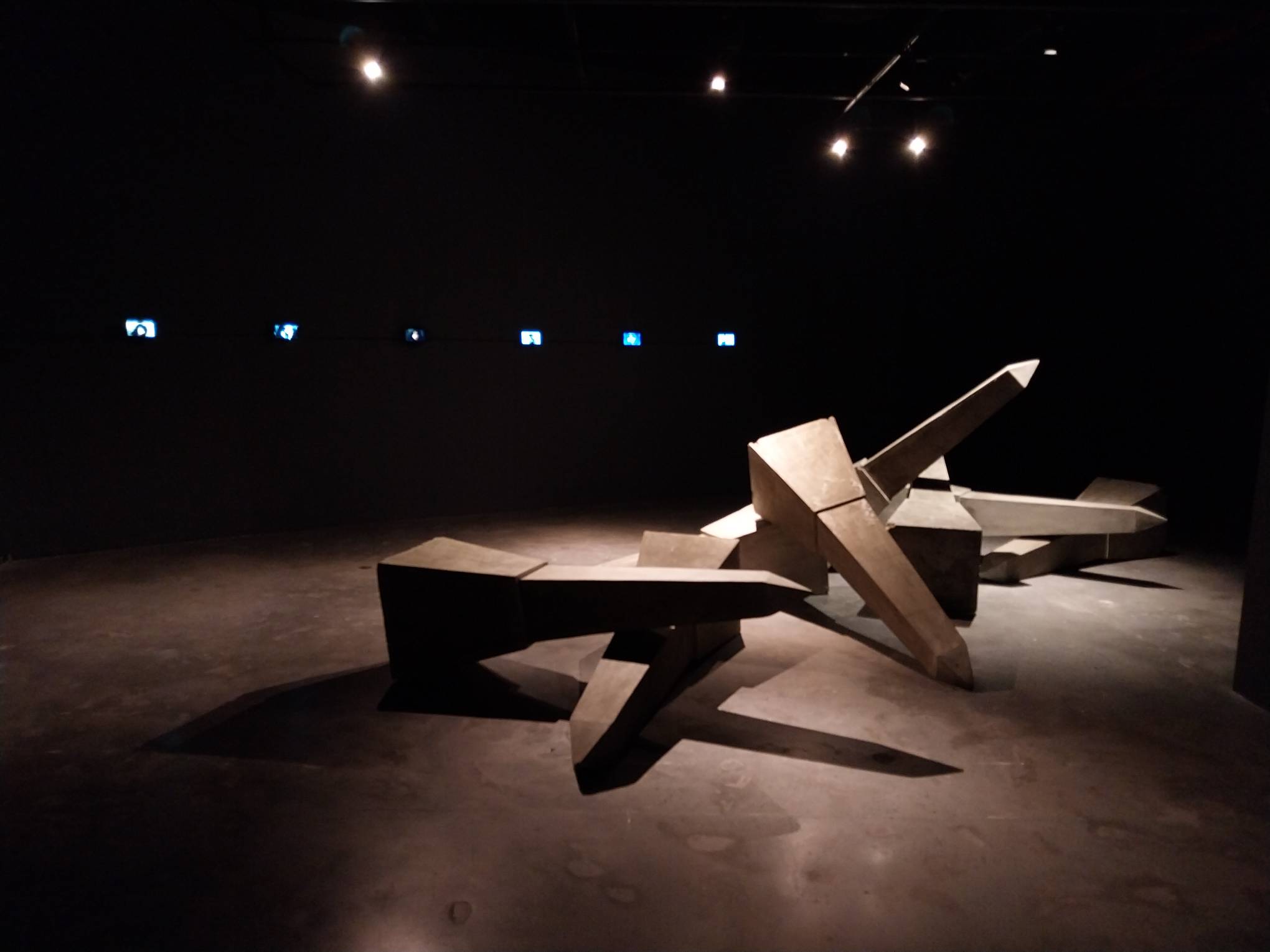 "Untitled (Obelisks)" by  Ateneo Art Awards winner Christina Lopez.