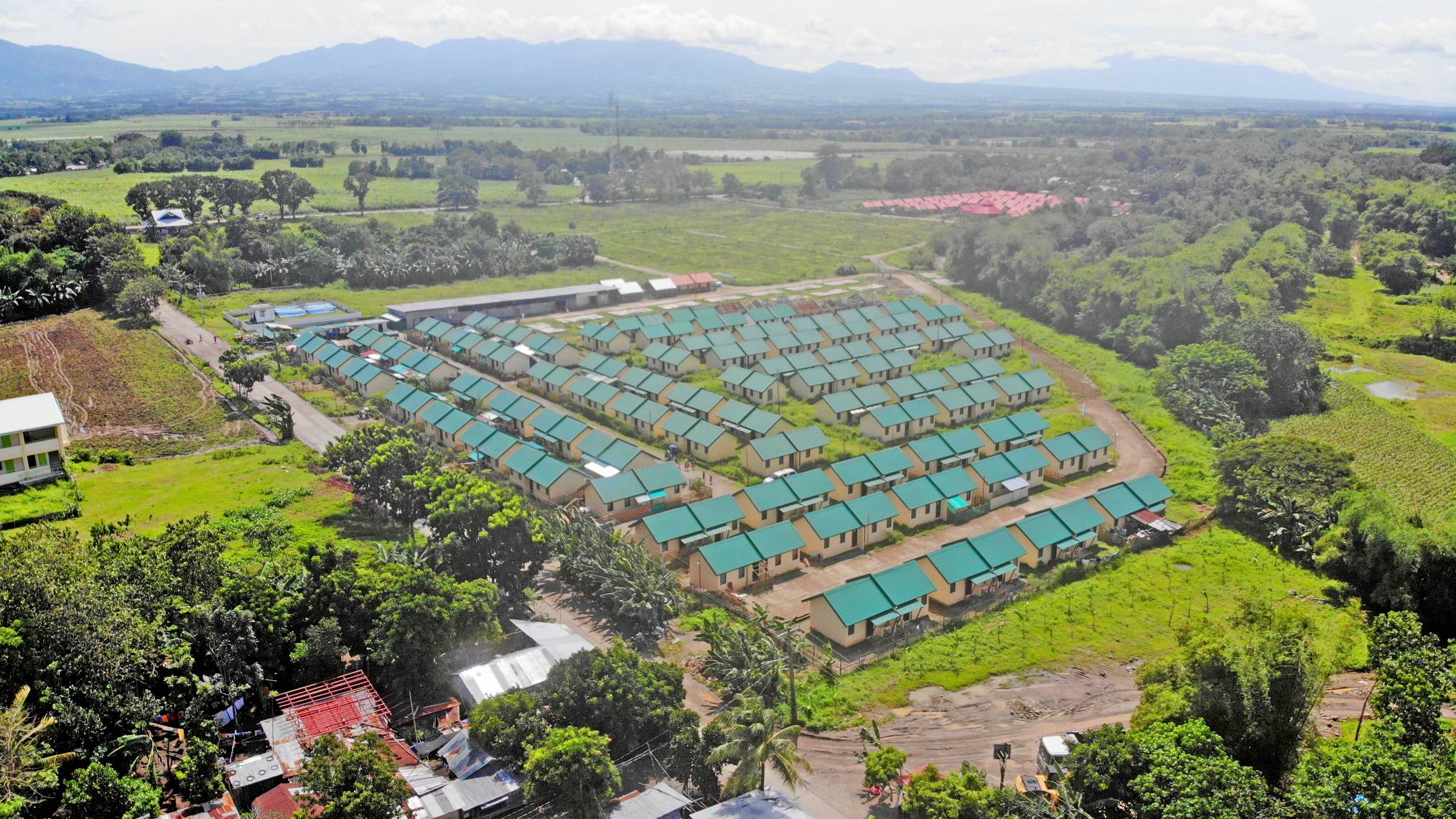 A social housing project in Negros Occidental.