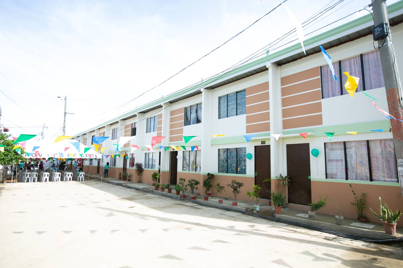 A housing project in Mandaue City, Cebu.